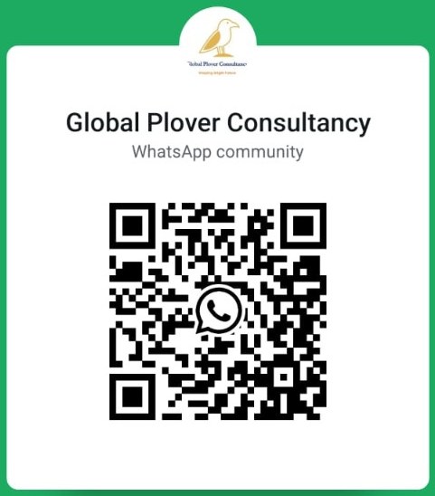 Global Plover Consultancy WhatsApp community QR code